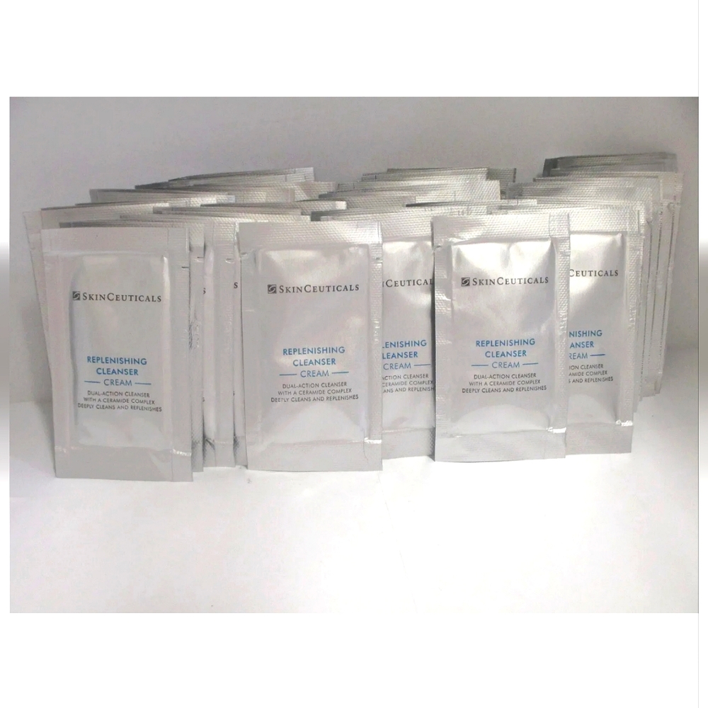 SKINCEUTICALS REPLENISHING CLEANSER CREAM 0.06 OZ SINGLE USE (LOT OF 50)